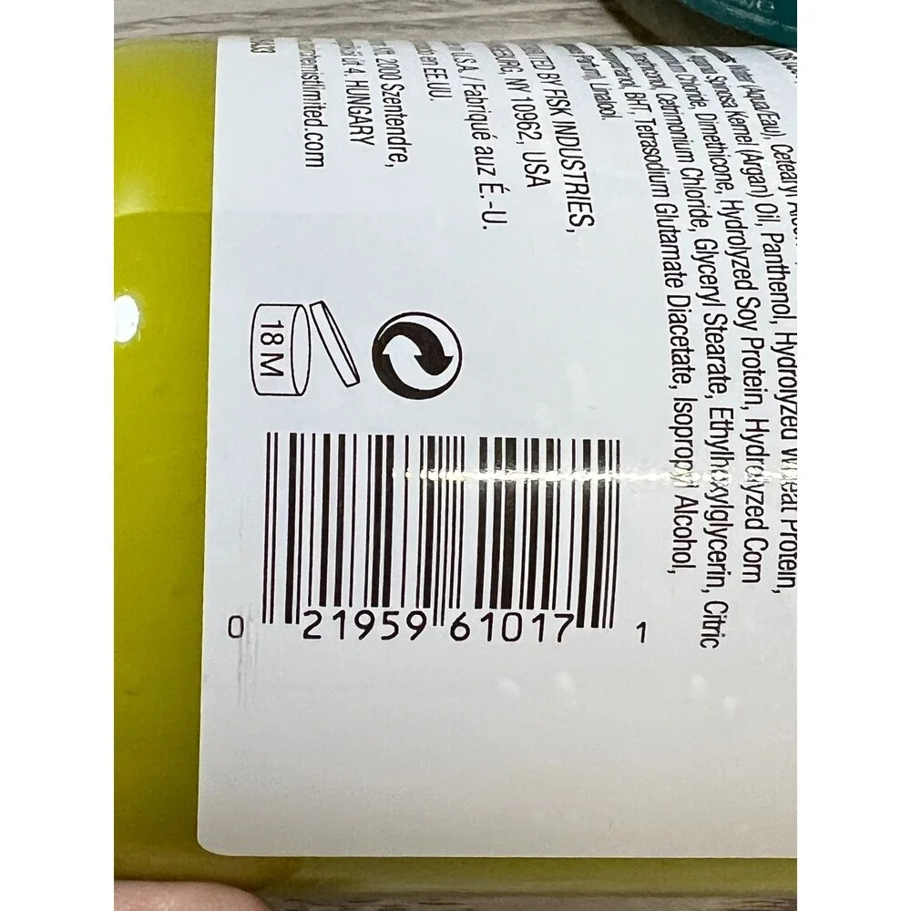 Hair Chemist Bond & Repair Argan Conditioner 1L Bonding Hair Treatment